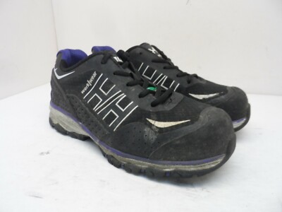 Helly Hansen Women's Aluminum Toe Composite Plate Low Cut Safety Shoe Black 6.5M