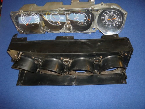1970-1971 Cuda Barracuda Challenger E Body OEM Rallye Gauge Cluster & Bezel NICE - Picture 13 of 16