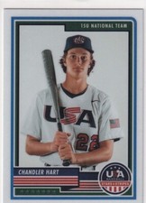2023 USA BASEBALL RC CHANDLER HART STRIPES BASEBALL ROOKIE #-783