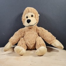 World Plush Tan Brown Ape Gorilla Monkey Plush Stuffed Animal Baby Soft 8 Inch