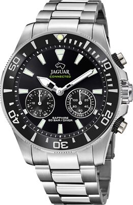JAGUAR Herren Armbanduhr Chronograph Jaguar Connected, J888/2 Herrenuhr