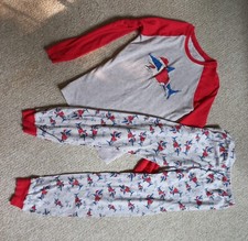 Dolphin Fish Boys Pajamas 100 Cotton Long Sleeve Toddler 12