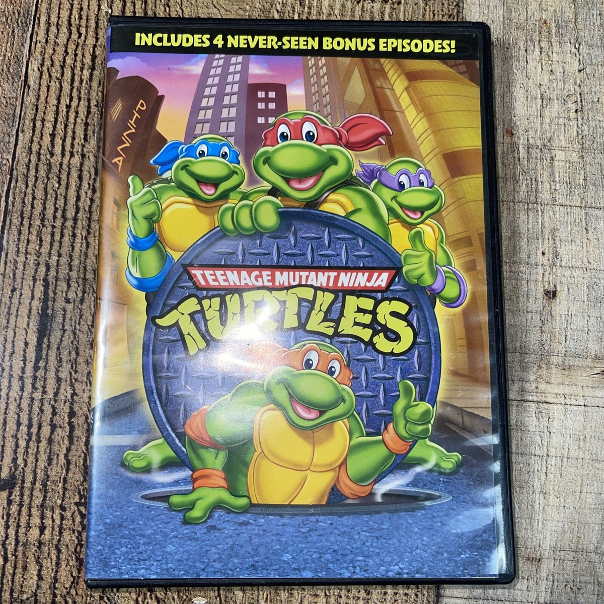 Teenage Mutant Ninja Turtles (DVD, 2004) + 4 never seen bonus