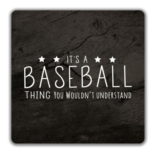 It&#039;s a Baseball Thing, You Wouldn&#039;t Understand 2 Pack Coasters - 9cm x 9cm