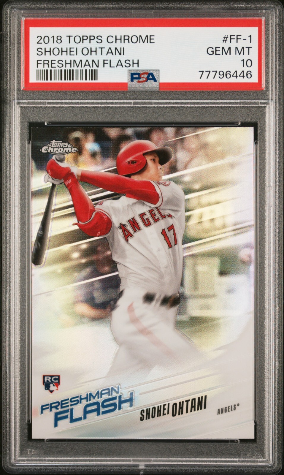 2018 Topps Chrome SHOHEI OHTANI ff-1 Freshman Flash PSA 10 GEM MINT