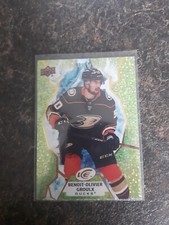 2021-22 Upper Deck Ice Green Rookie Benoit Olivier Groulx Card# 111. rookie card picture
