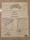 Vintage Ideal "Beware The Spider" Game (1980) Instructions Only