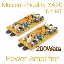 Musical-Fidelity XA50 200Wate 4Ω Amplificatore di potenza PCB & KIT & scheda rifinita