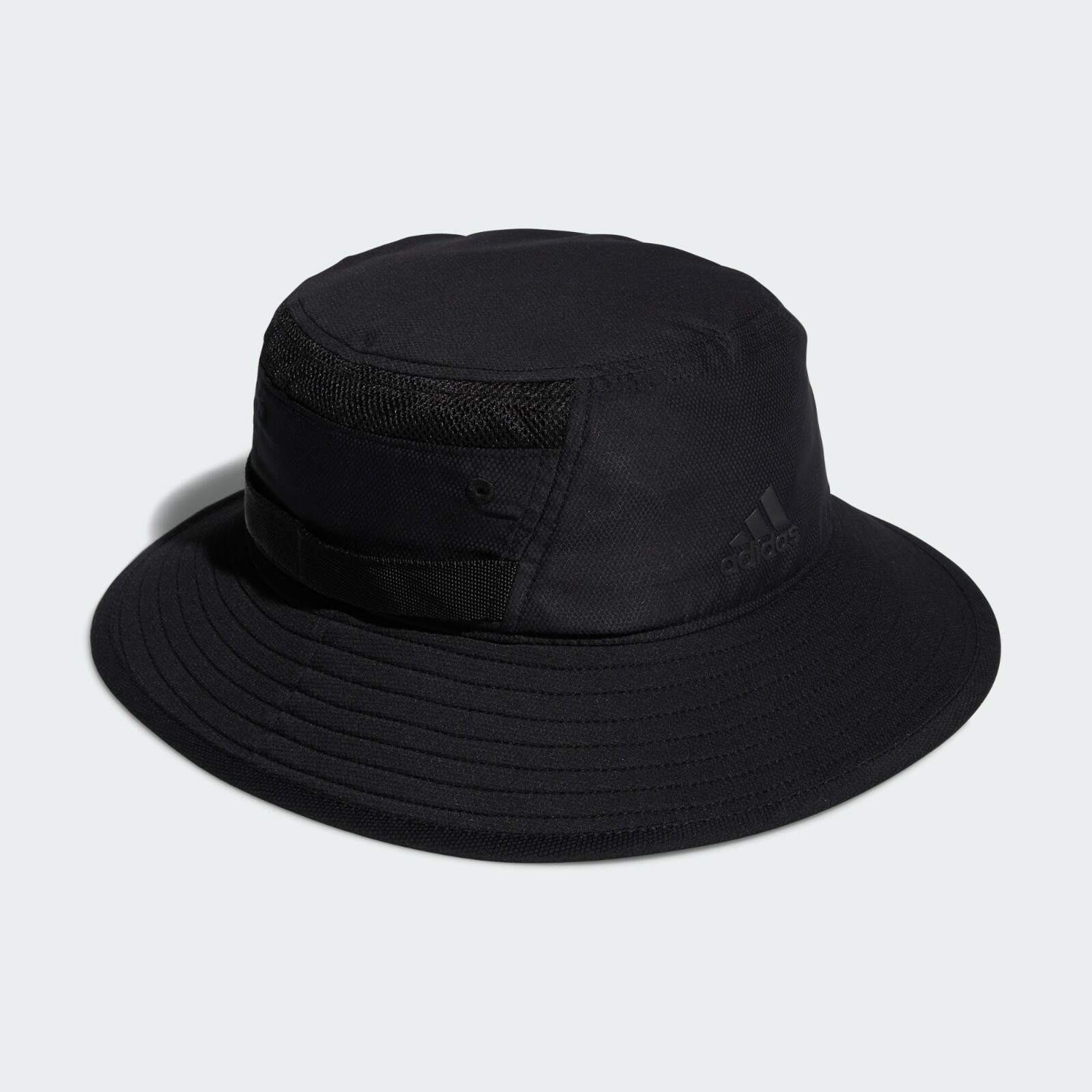 adidas Victory 3 Aeroready Bucket Hat UPF 50 Black Polyester  Size S/M image 3
