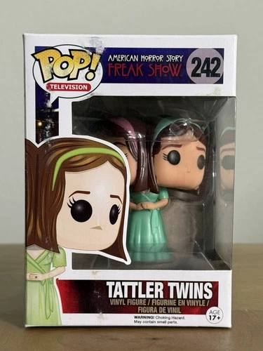 Funko POP! Television American Horror Story Tattler Twins #242 DAMAGED BOX
