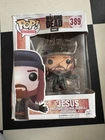 Funko Pop! Vinyl The Walking Dead Jesus #389 Autographed Figure Standard 2016