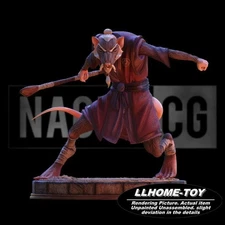 30CM tall Master Splinter 3D Print Model Unpainted Garage Kit Statue Figure