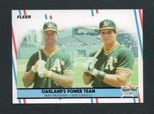 Click to enlarge Oakland's Power Team (Jose Canseco / Mark McGwire)