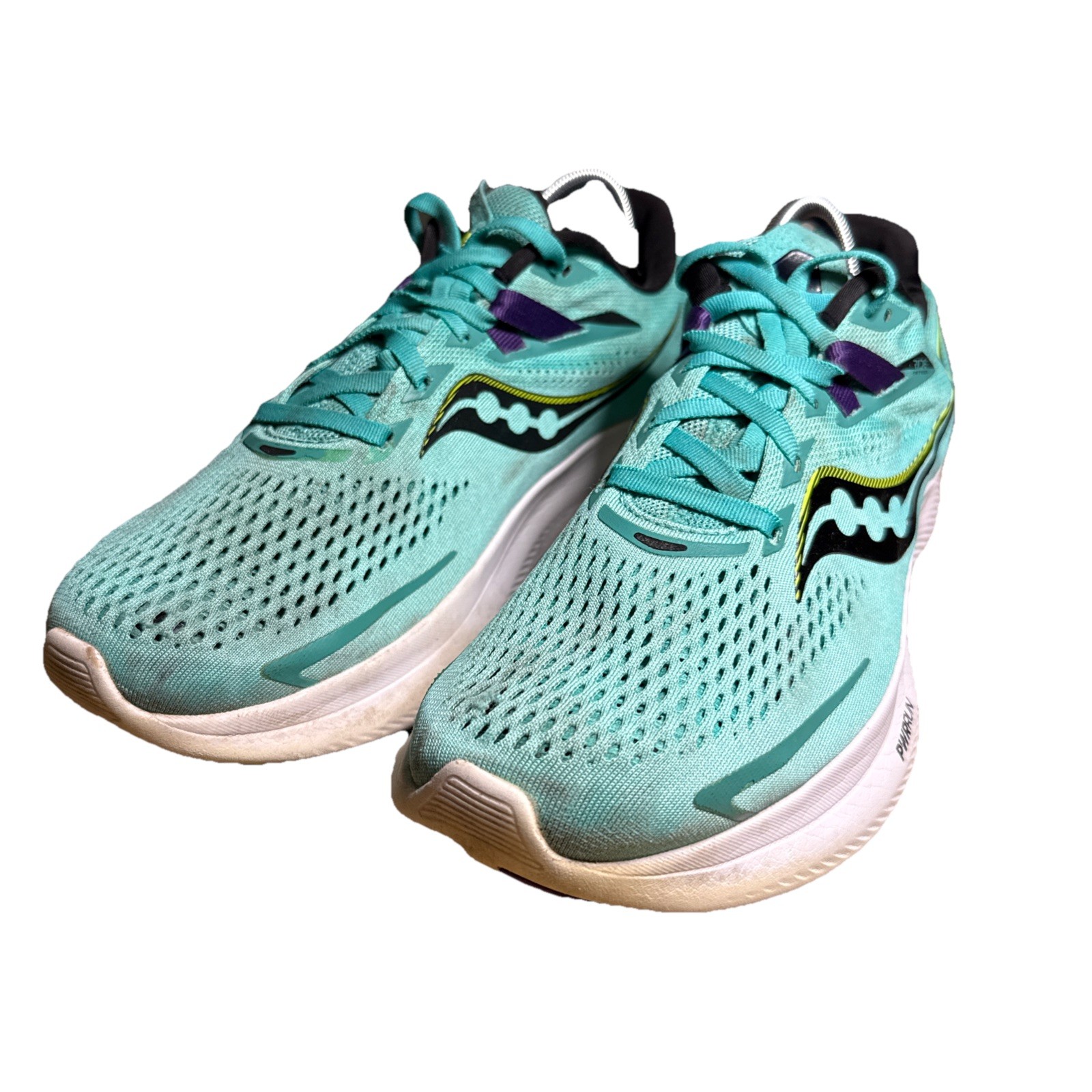 Saucony Ride 15 Cool Mint Acid Women’s Size 11 W thumbnail 5