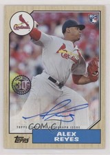 2017 Topps 1987 Rookie and All-Star Edition Alex Reyes #1987A-ARE Auto 0o87