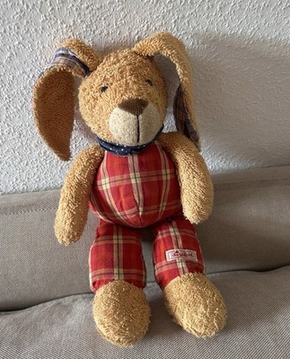 SIGIKID Hase Häschen Kariert  STOFFTIER KUSCHELTIER PLÜSCHTIER 30 CM Top
