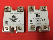 IDEC - P/N: RSSDN-25A - Solid State Relay - Lot of 2 
