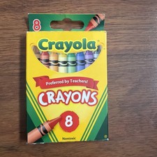 2010 Crayola Crayons 8 Pack New Hallmark Company Kids Crafts Coloring