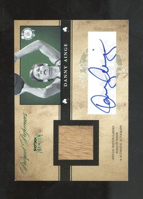 2004-05 SkyBox Premium #DA Danny Ainge Parquet Performers Auto 1/14
