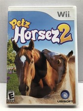 Petz Horsez 2 - Nintendo Wii - Complete w/ Manual - Clean & Tested - Free Ship