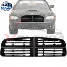 New For Front Grille Grill Matte-black Plastic 2006-2010 Dodge Charger Ch1200295