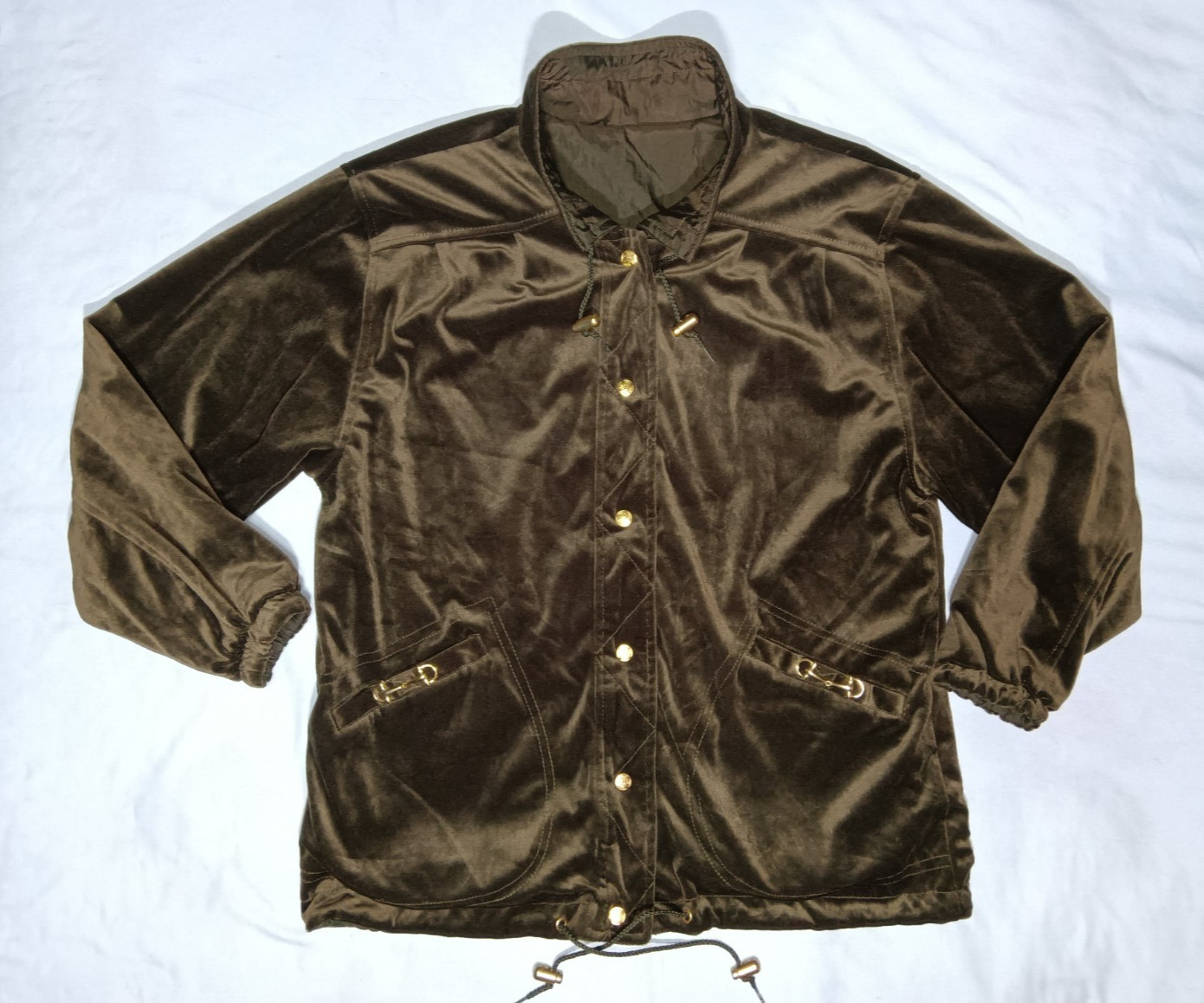 Current Seen Reversible Jacket Double Sided Velve… - image 6