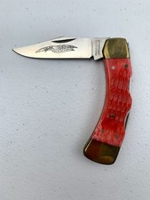 Vintage Parker Cutlery Clip Point Lockback Canoe With Secondary Slipjoint Blade