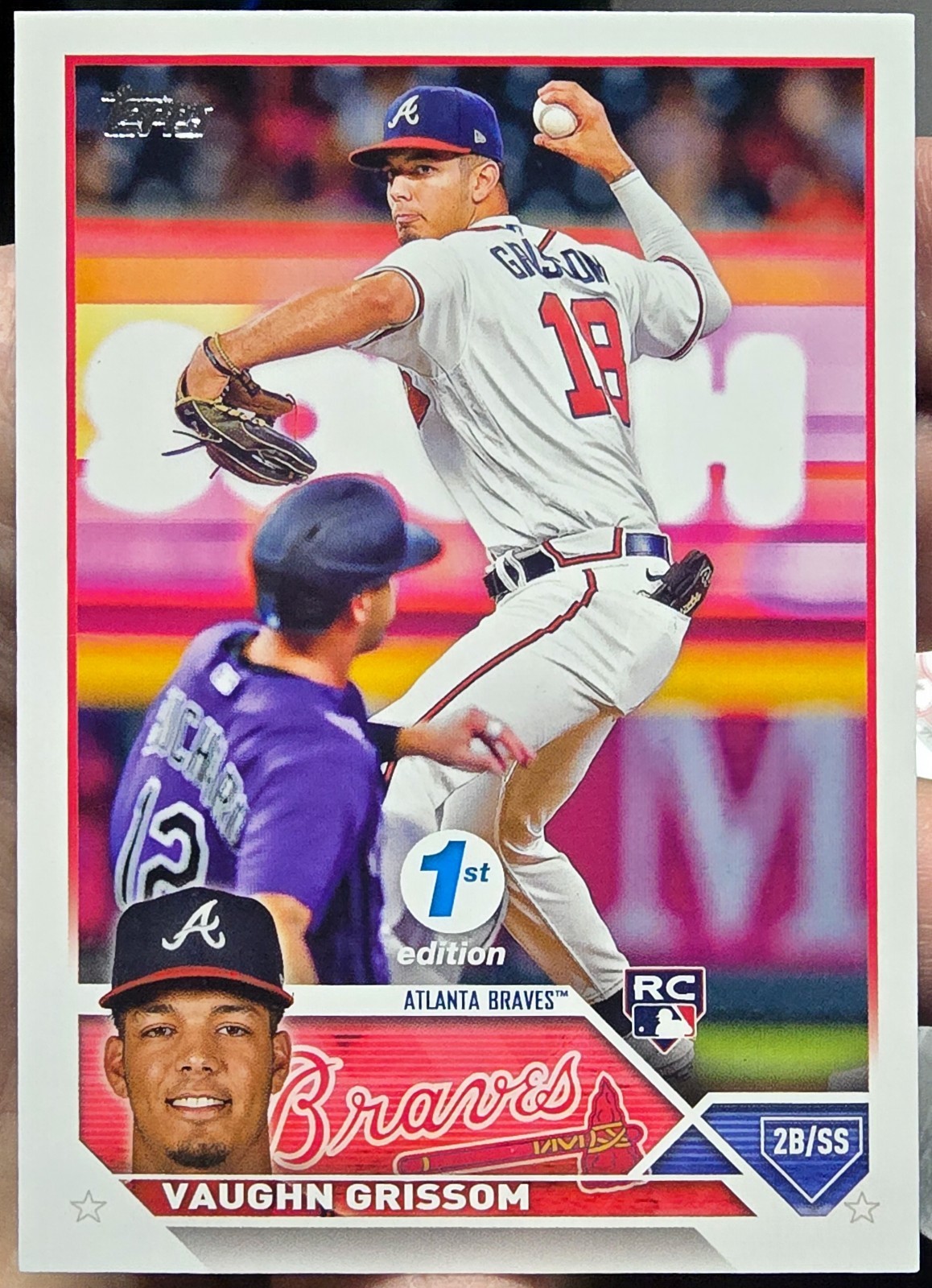 2023 Topps Series 1 1st Edition - Vaughn Grissom #275 (RC)