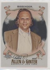 2021 Topps Allen & Ginter Chrome Buzz Bissinger #262 a2v