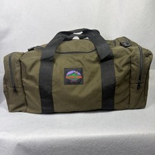 Vintage Camp Inn Weekender Duffel Bag 24x12x12 Cordura Made In USA Heavy Duty