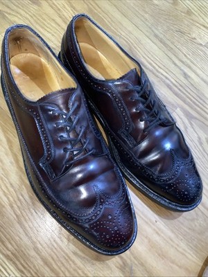 florsheim imperial mens shoes V-cleat Dark Brown Wingtips  display picture 1