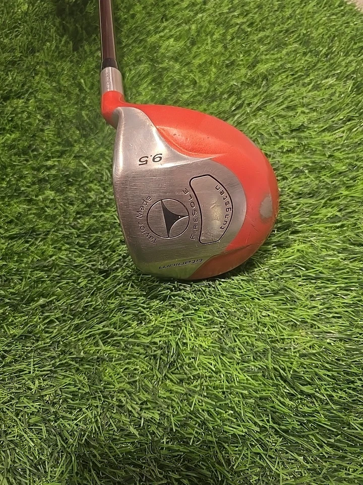 TaylorMade Firesole Titanium Driver 9.5° R-Flex R-80 Bubble Shaft RH 45" UPC132 - Image 4 of 4