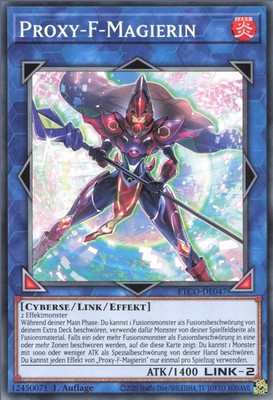 YuGiOh Proxy-F-Magierin ETCO-DE047 Common Neu 1st