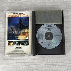 Sega Saturn Street Fighter The Movie Game w/ Manual & Reg Card Acclaim