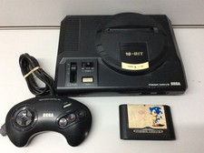 Sega Mega Drive Console 1st Gen with SONIC Game