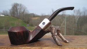 FOR REPAIR Butz Choquin Camargue 1021 St Claude France Tobacco Pipe 5.3/4" L