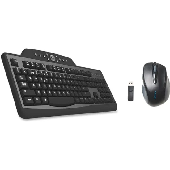 Kensington Pro Fit 72408 Keyboard & Mouse - USB Wireless RF Keyboard - USB - Image 3 of 3