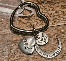 Dad I Love You To The Moon And Back Keyring Gift Fathers Day/birthday/xmas