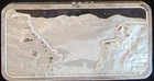 1975 Rocky Mountains America  Beautiful Hamilton Mint-0.999 Silver 1 Oz Art Bar