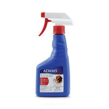 Adams Plus Flea and Tick Spray for Cats and Dogs   16 oz Pet Treatment