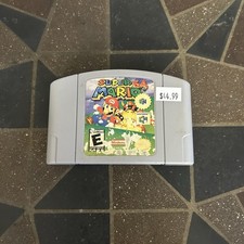 Super Mario 64 (Nintendo N64, 1996) TESTED AUTHENTIC NICE SHAPE!