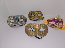 mardi gras masks - set of 4