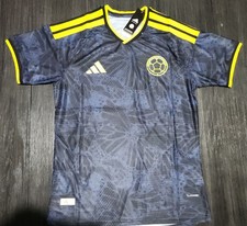 Colombia Edici n especial Large Size Soccer Jersey Black