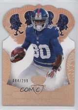 2013 Panini Crown Royale Retail Bronze Holo Die-Cut 84/299 Victor Cruz #97 0b5