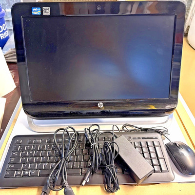 HP Omni 120-1050xt 20'' All in One i3-2120 6GB 500GB HDD WIN 10 Works/Looks Good