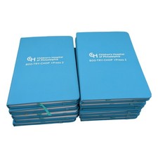 Lot of 10x Children's Hospital of Philadelphia Blue Lined Hardcover Journal 5x7