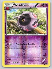 2014 POKEMON WHIRLIPEDE XY BASE SET 52/146 REVERSE HOLO UC NM A65283 FREE S&H