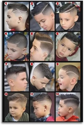 Friseur Poster Latino Frisuren Leinwand Wandkunst modern dekorativ