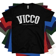 VICCO KENTUCKY T-SHIRT Hazard Perry USA retro varsity style hometown gift idea