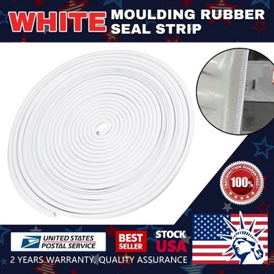 6M/20feet Car Door Edge Moulding Trim U-Lock Guard Rubber Seal Protector Strip